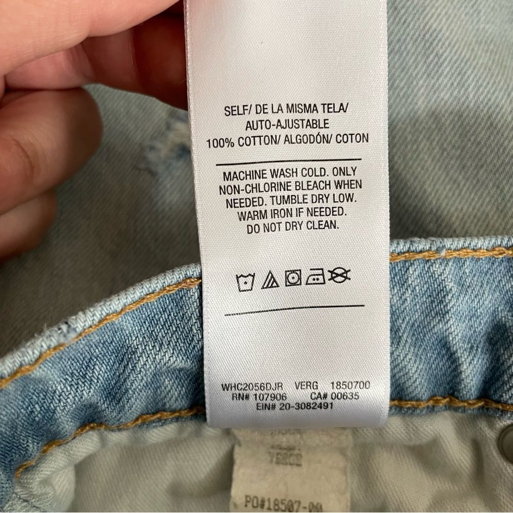 Hudson Elly Extra High Waisted Tapered Crop Jeans - Size: 29 - Picture 5 of 6